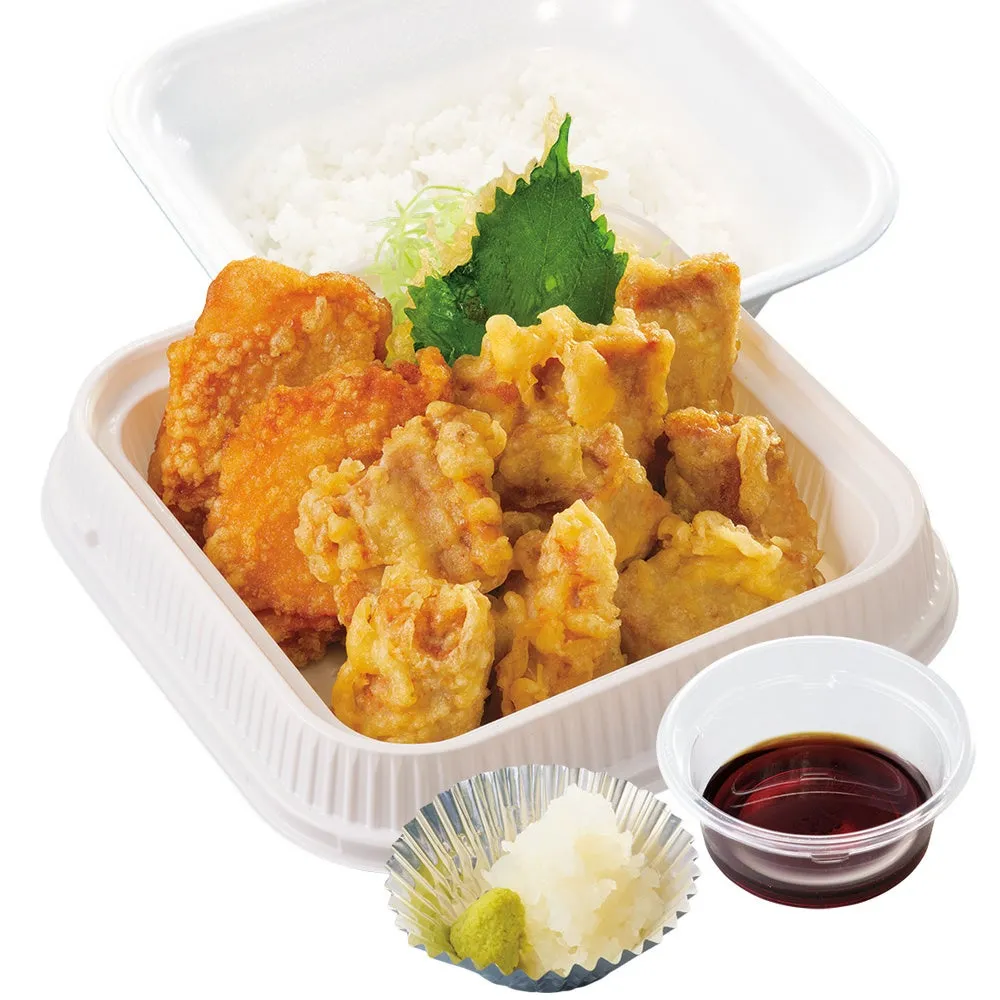 マグロ天倍盛り弁当
