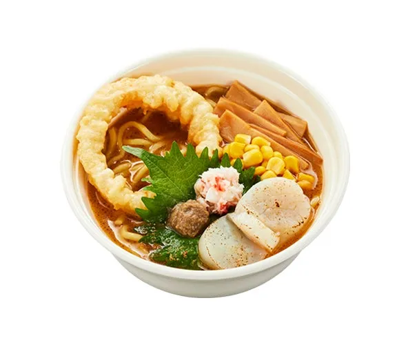 北海道産 炙りほたて入り海鮮味噌ラーメン