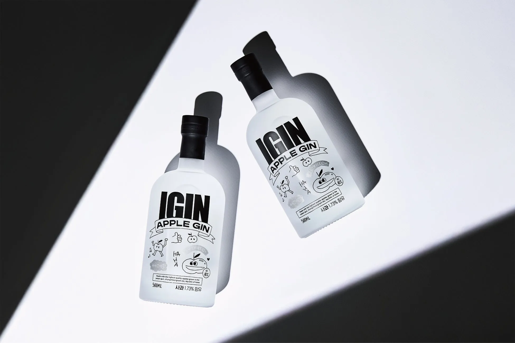 IGIN APPLE GINボトル