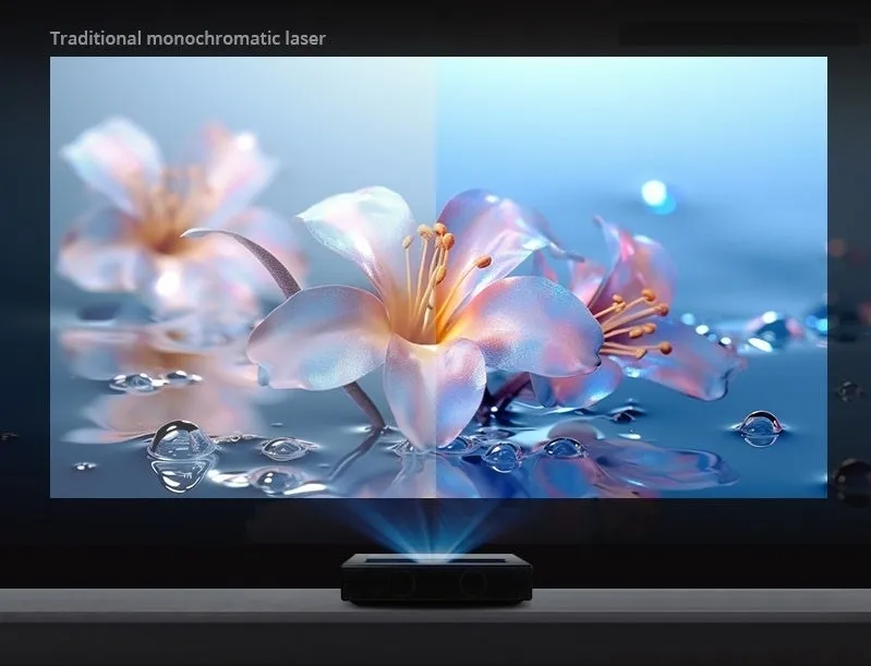 超短焦点プロジェクターの中でも圧倒的に小さい「HF-VP10US」