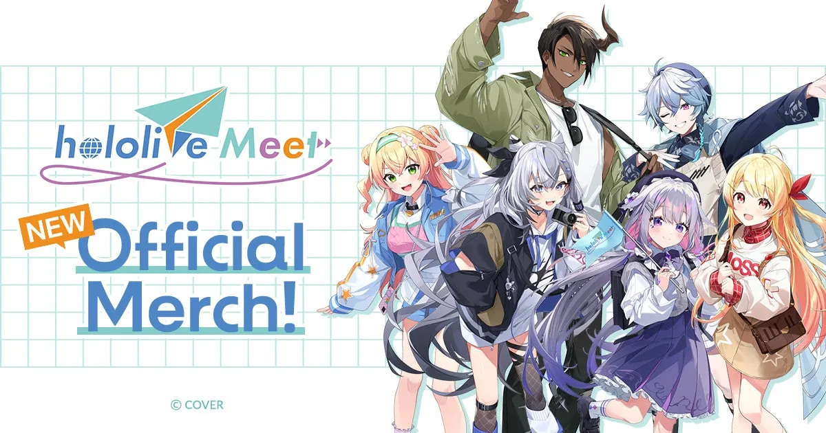 ホロライブ『hololive Meet』第二弾！推しと世界を旅する「パスポート型ノート」がアツい！