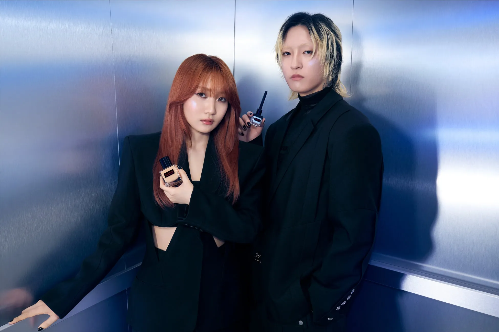 YOASOBI×シュウ ウエムラ新ビジュアル