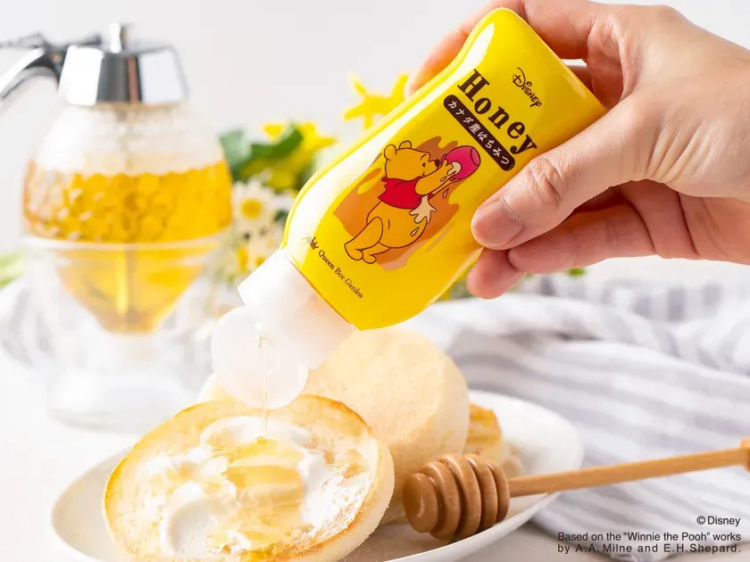  液だれしない！くまのプーさん純粋はちみつで叶える、ストレスフリーな食卓の魔法