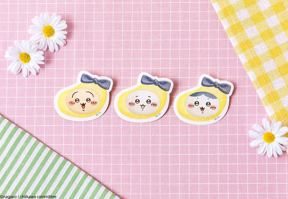 ちいかわバナナプリンケーキ ステッカー