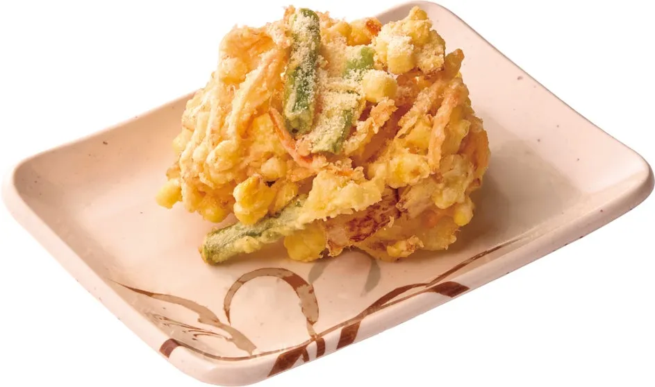 コーンとチーズのかき揚げ