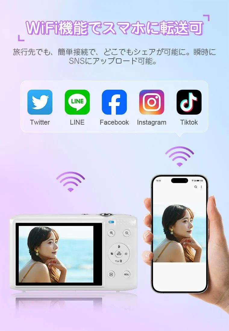 S95 PRO からスマホへWiFi転送するイメージ