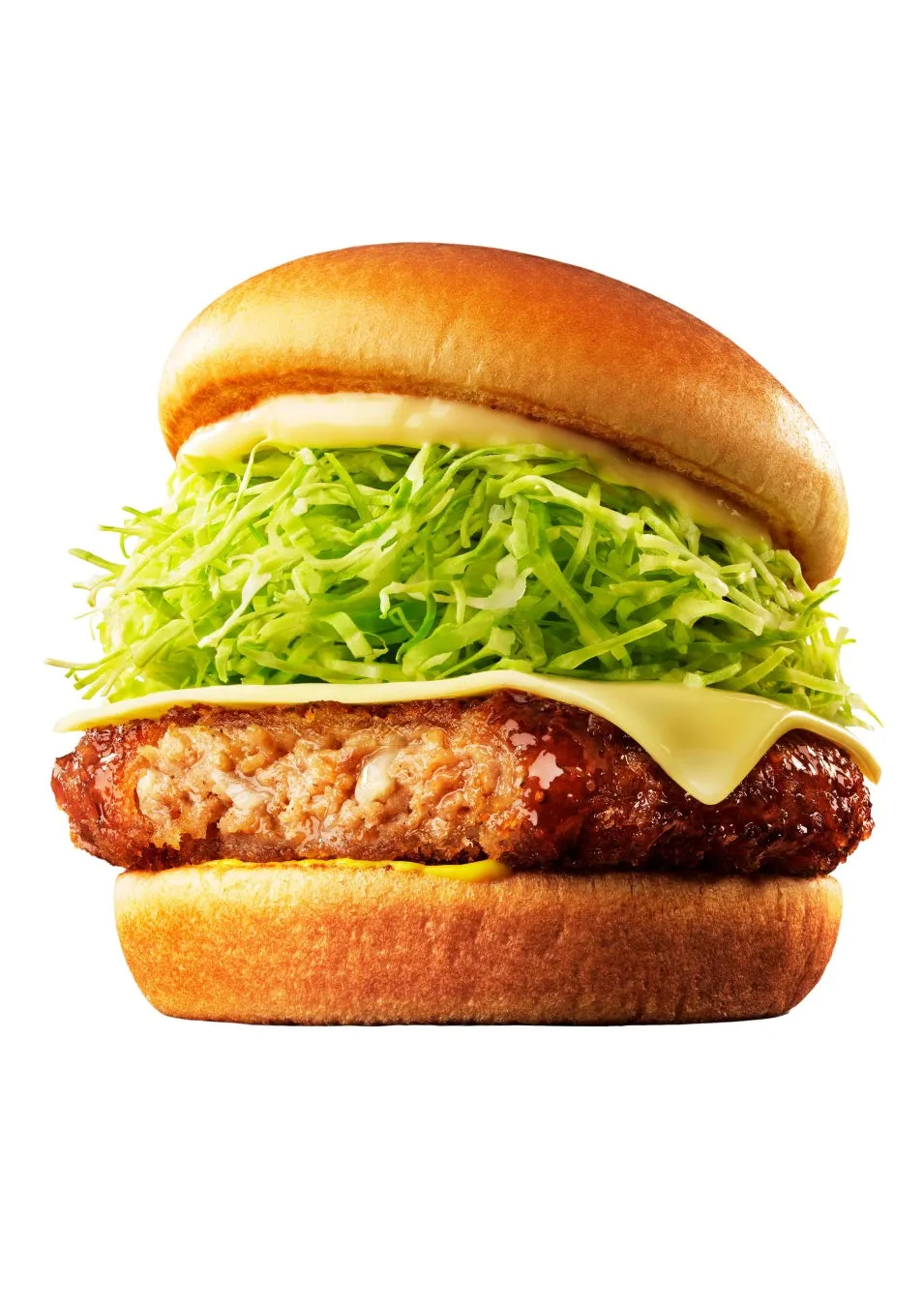 メンチカツチーズバーガー