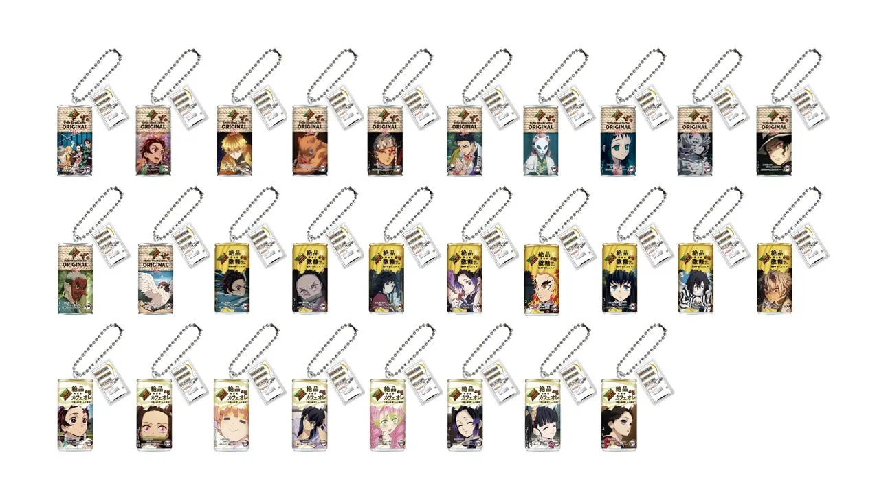 鬼滅の刃 ダイドーブレンド 鬼滅の刃コラボ缶 ミニチュアチャーム 自動販売機プレート付き
