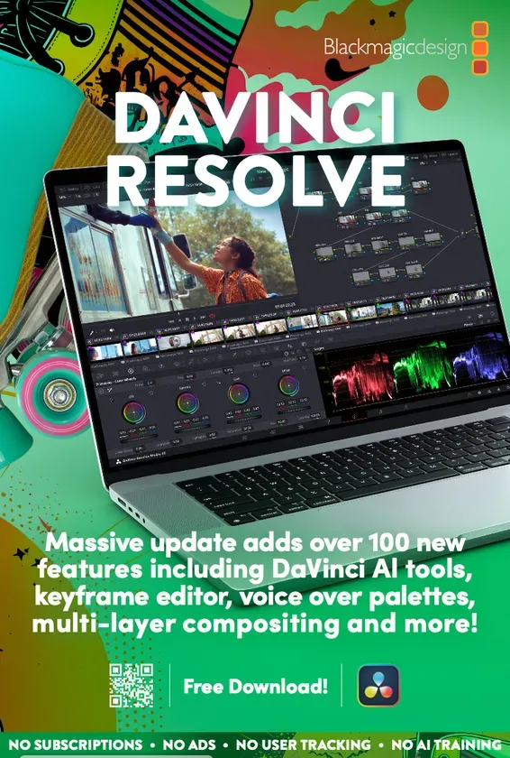 【先着100校限定】DaVinci Resolve Studio無償提供！教育機関の「動画スキル」育成革命