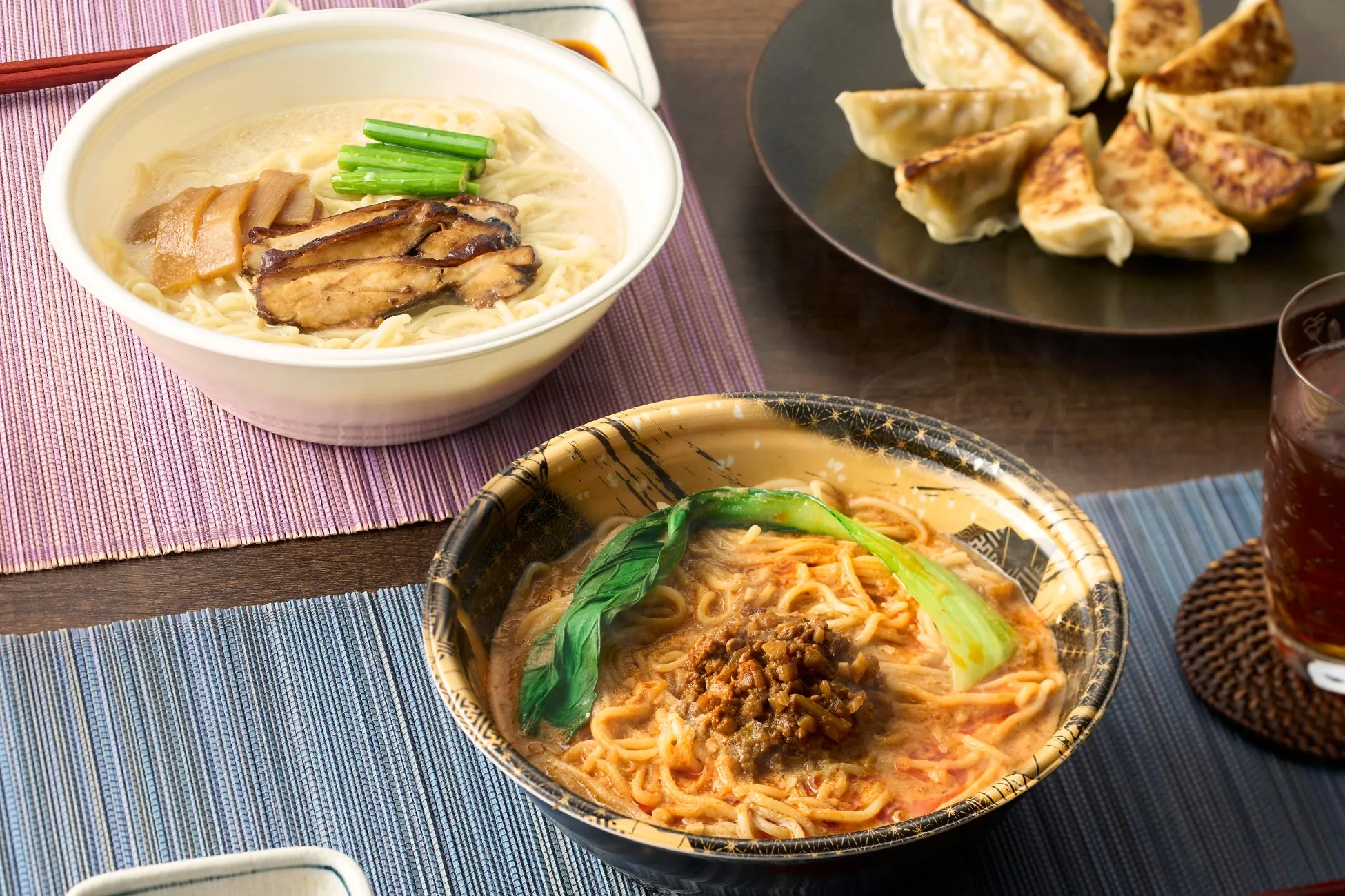 冷凍ラーメンの調理イメージ