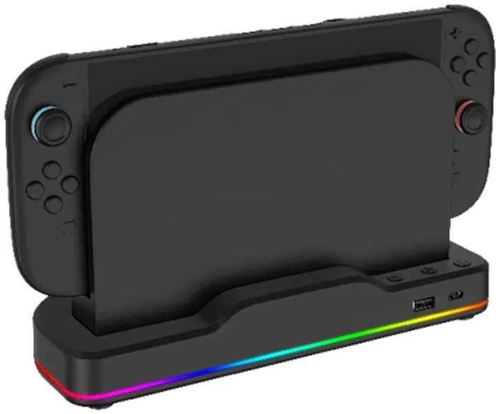 CYBER・冷却ファンスタンドのRGB LED点灯イメージ