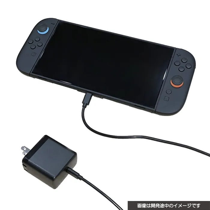 CYBER・USB Type-C ACアダプター(Switch2用)のコンパクトさ
