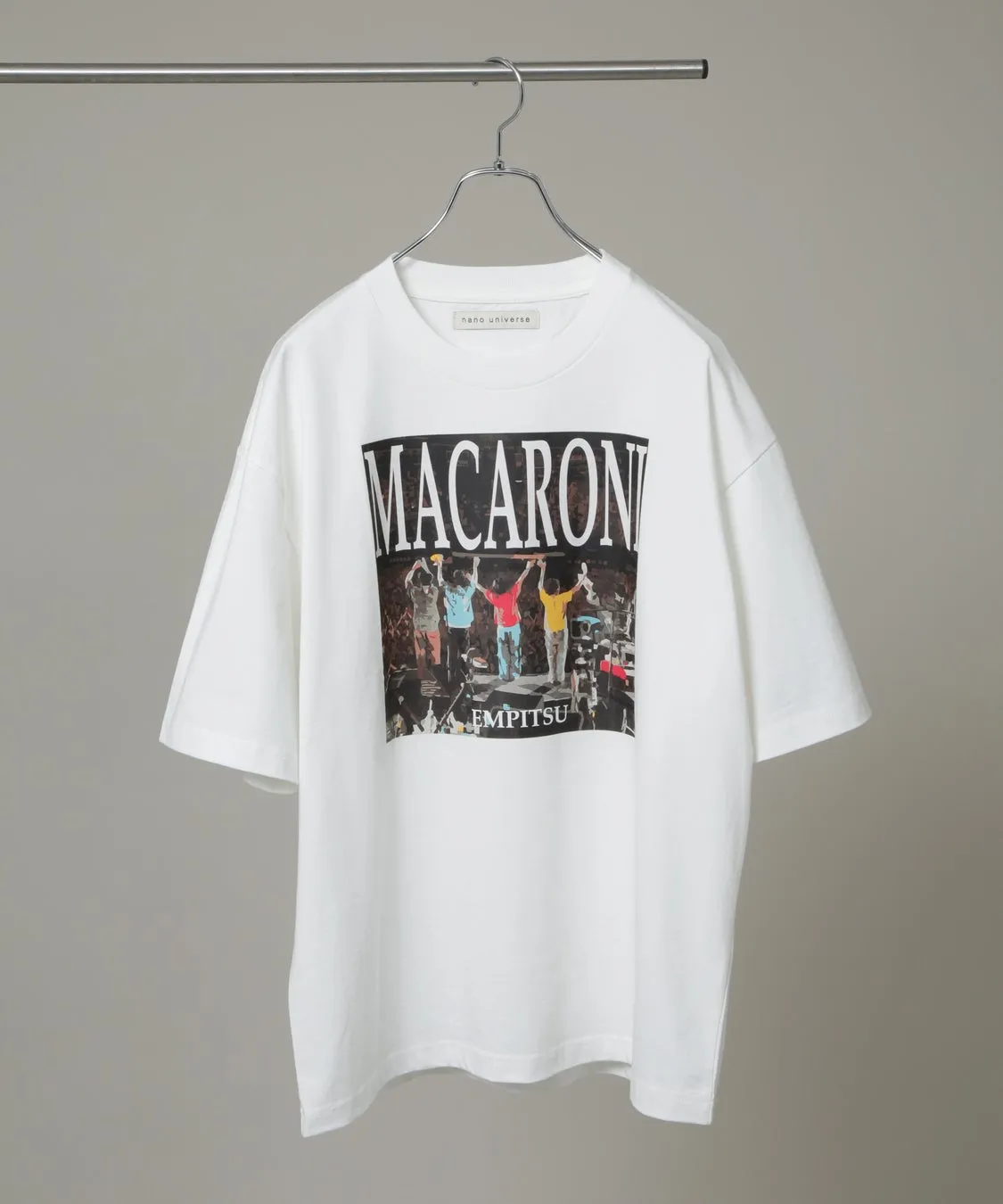 マカロニえんぴつコラボ10th Anniversary Tシャツ（デザイン1）
