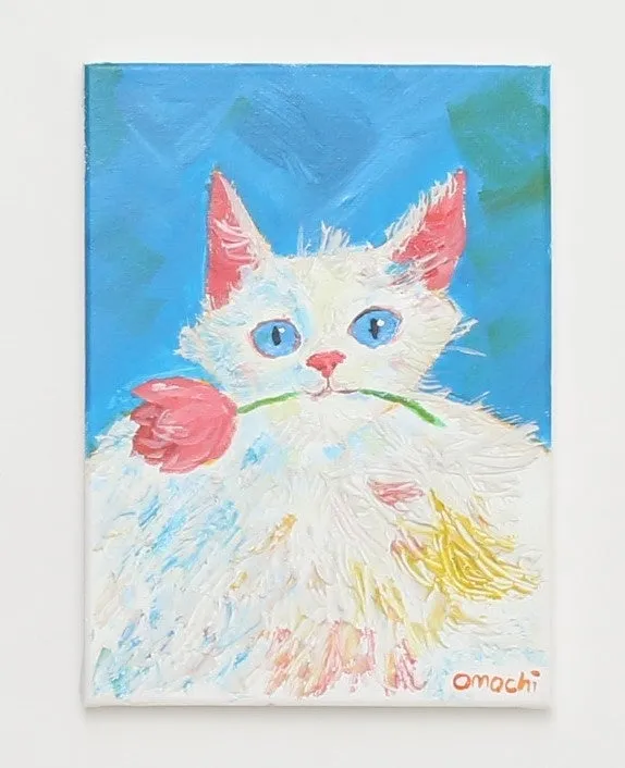 ひなたさん愛猫のおもちの画