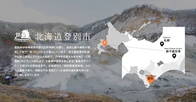 登別市の様子