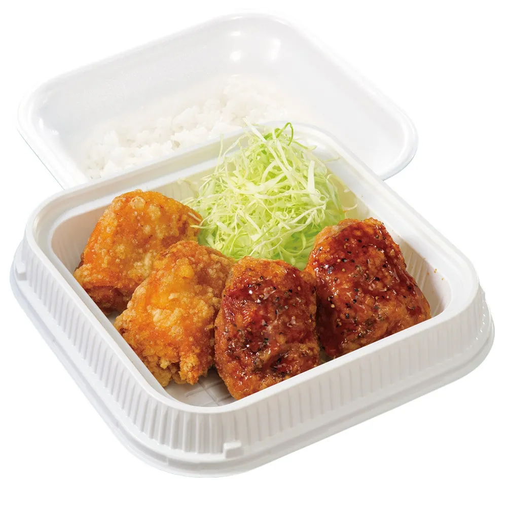 黒胡椒からあげ合盛り弁当