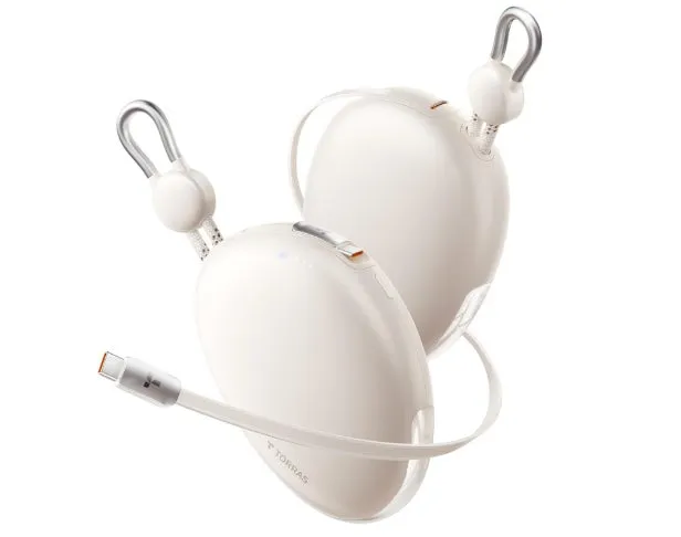 【驚き】TORRAS FlexLine Pebbleが叶える！もうケーブルは絡まない、次世代モバイルバッテリー体験