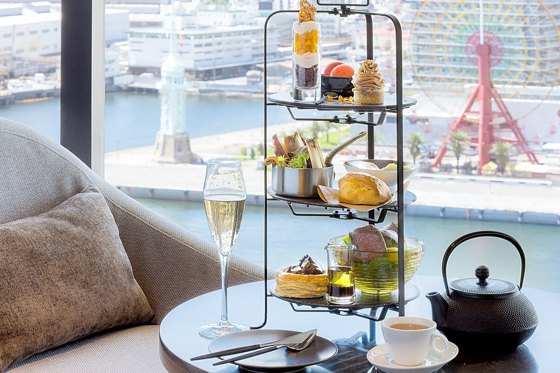 神戸ビーフアフタヌーンティーの全体像