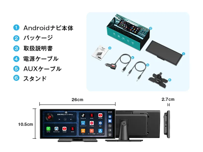 パッケージ内容