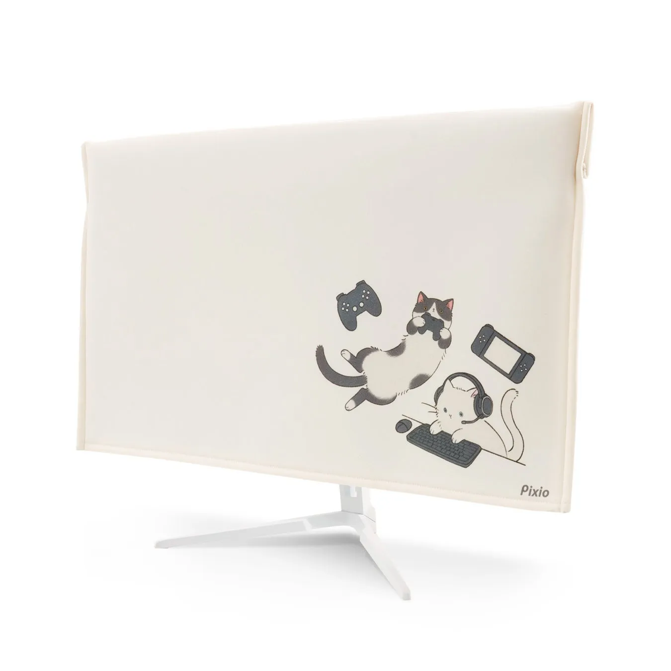 モニターカバー「ゲーム猫」