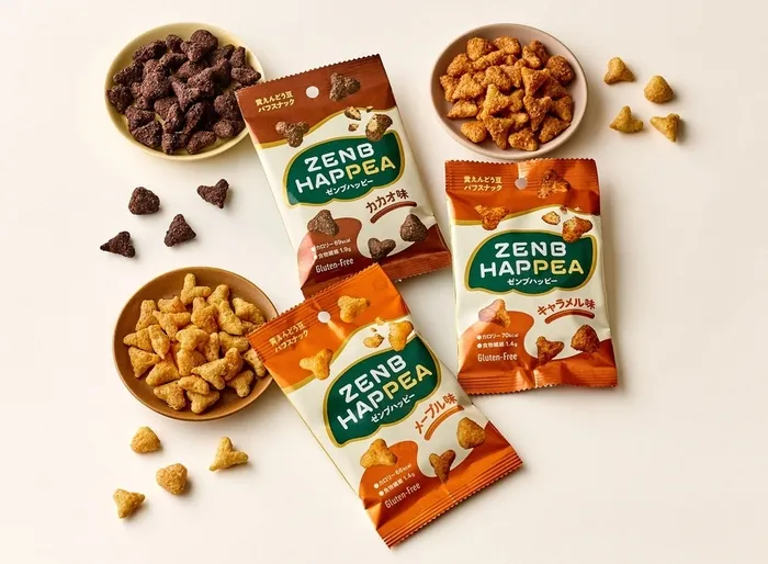 おいしいくせに実はヘルシー。おやつ時間に“ちょっとハッピー”を。