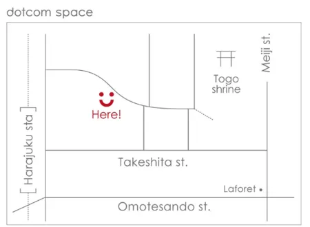 会場のマップ