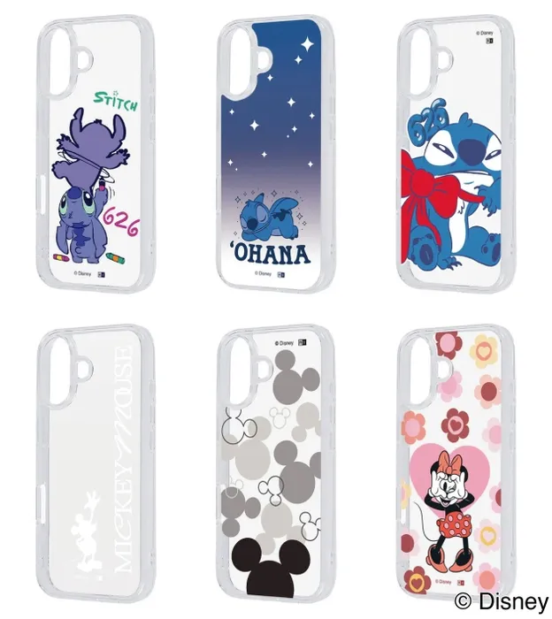 ディズニーキャラクター耐衝撃ハイブリッドケース