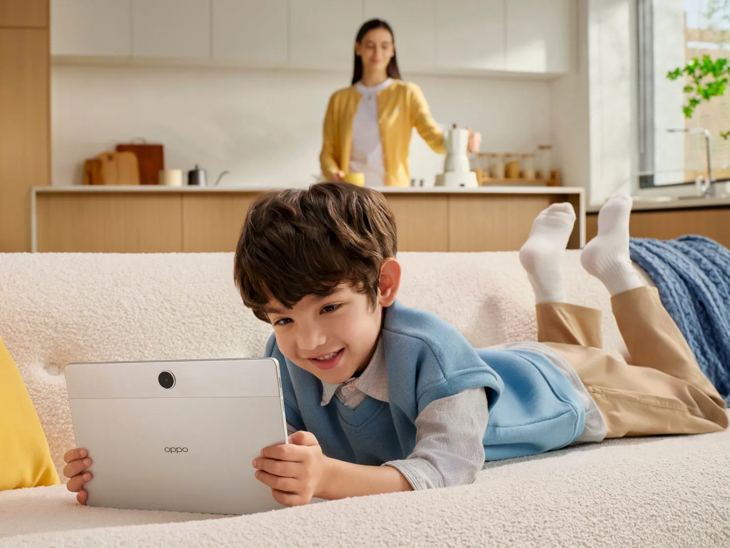 子どもが安全に楽しめるキッズモードなど、便利機能が充実
