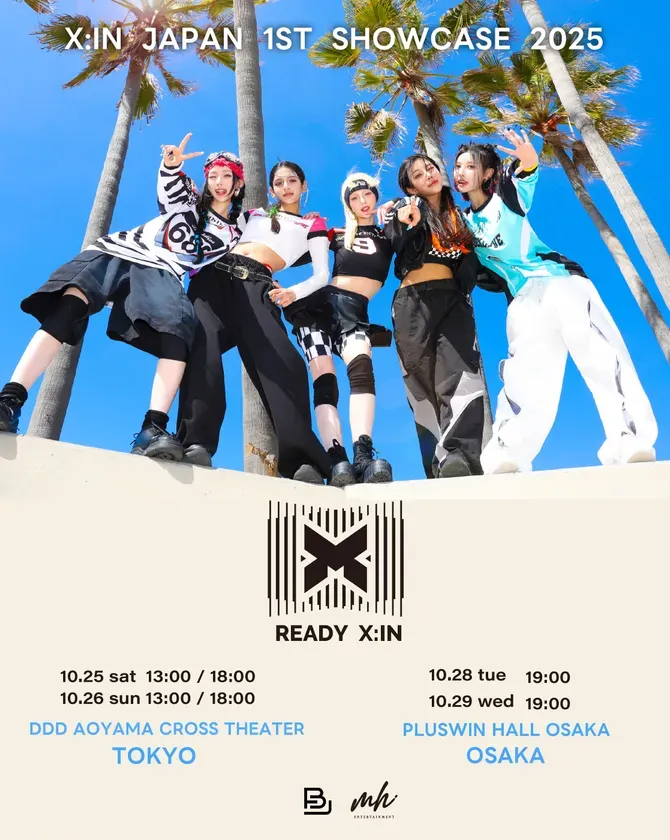 【X:IN】日本初SHOWCASE！SNS880万人が熱狂する生の感動体験