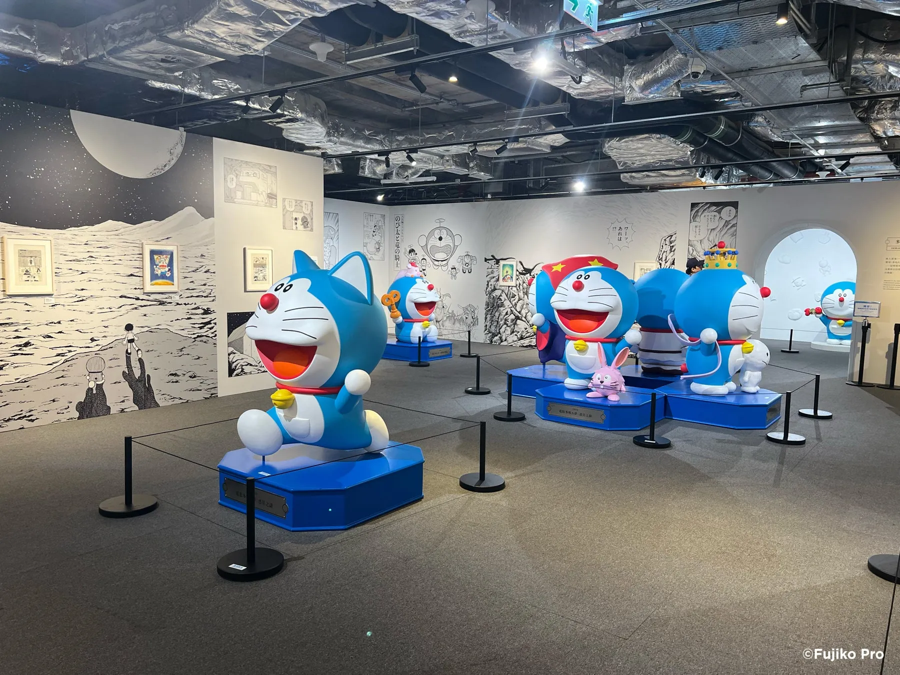 大長編ドラえもん展示のイメージ
