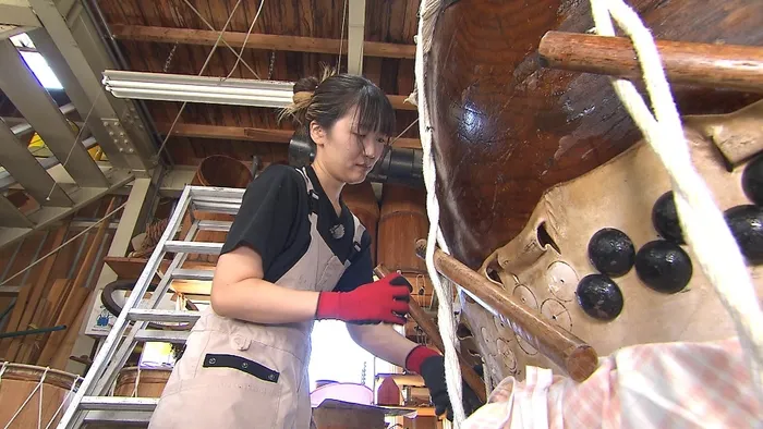福藤太鼓店の様子