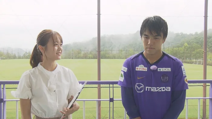 田中聡選手のキック