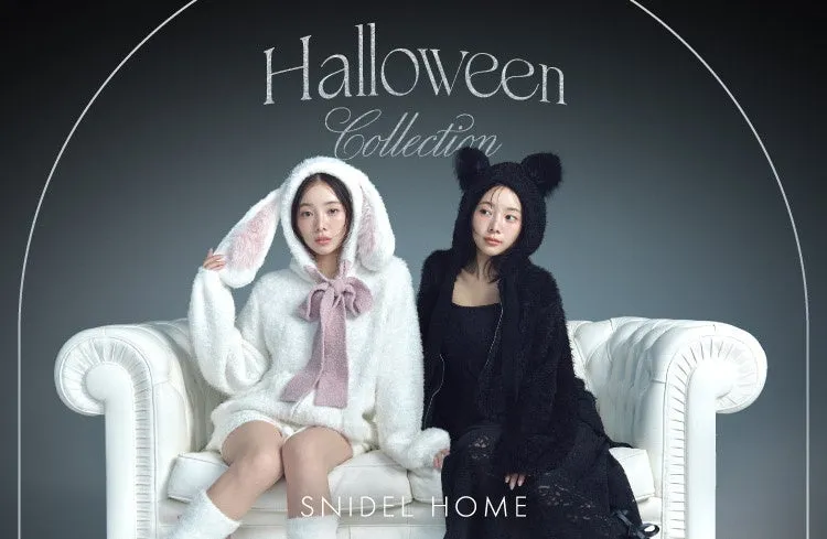 【SNIDEL HOME】白ウサギ＆黒猫に夢中！2025ハロウィン限定ルームウェアで叶える"媚びない甘さ"