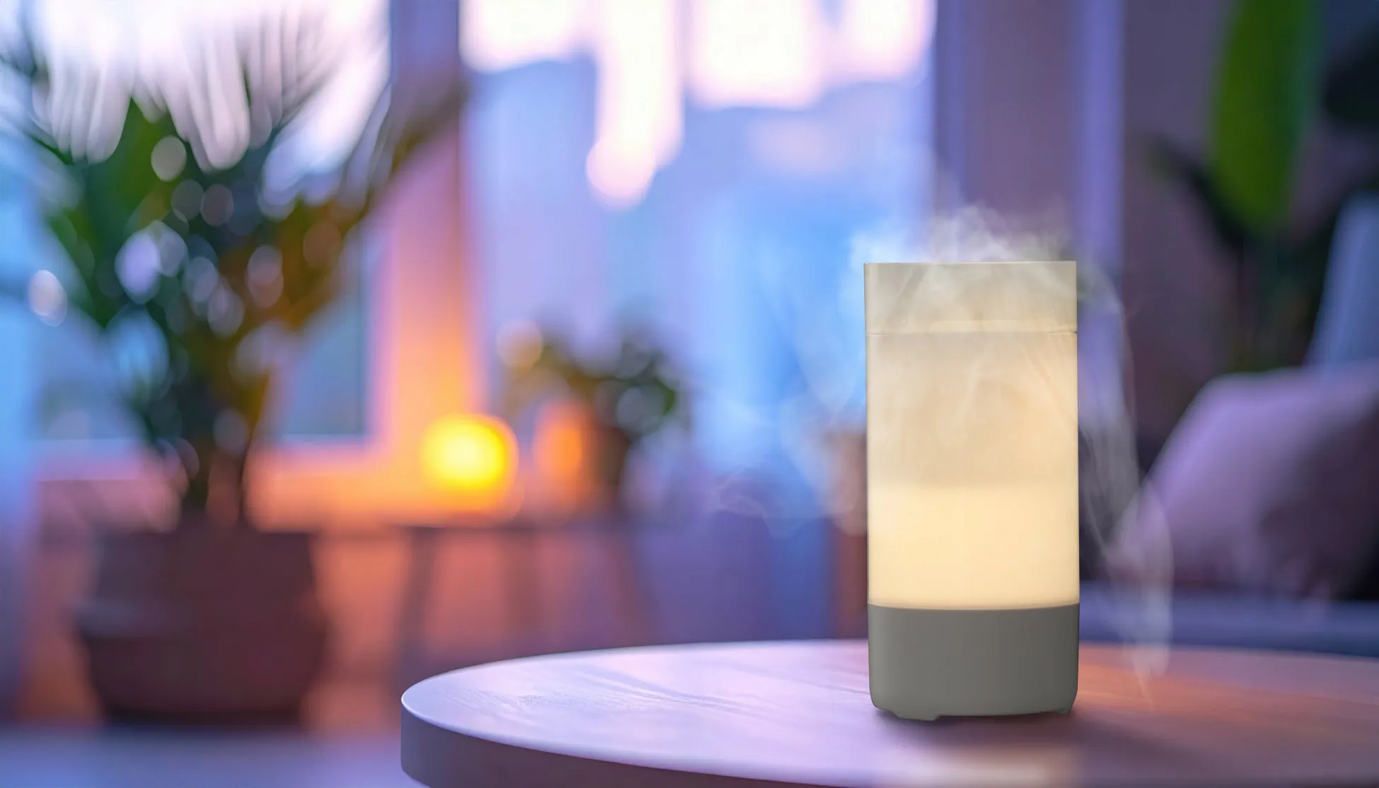 フローイングミスト加湿器 使用イメージ