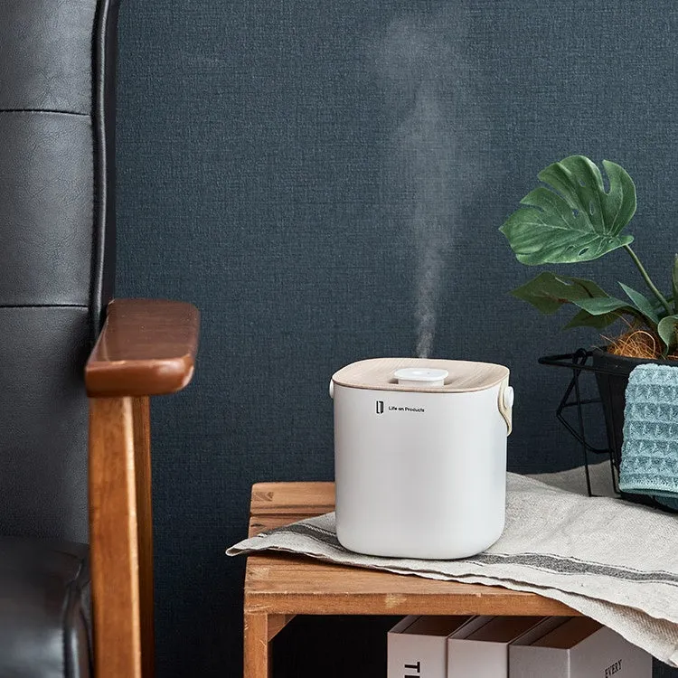 充電式ボックス型加湿器 使用イメージ