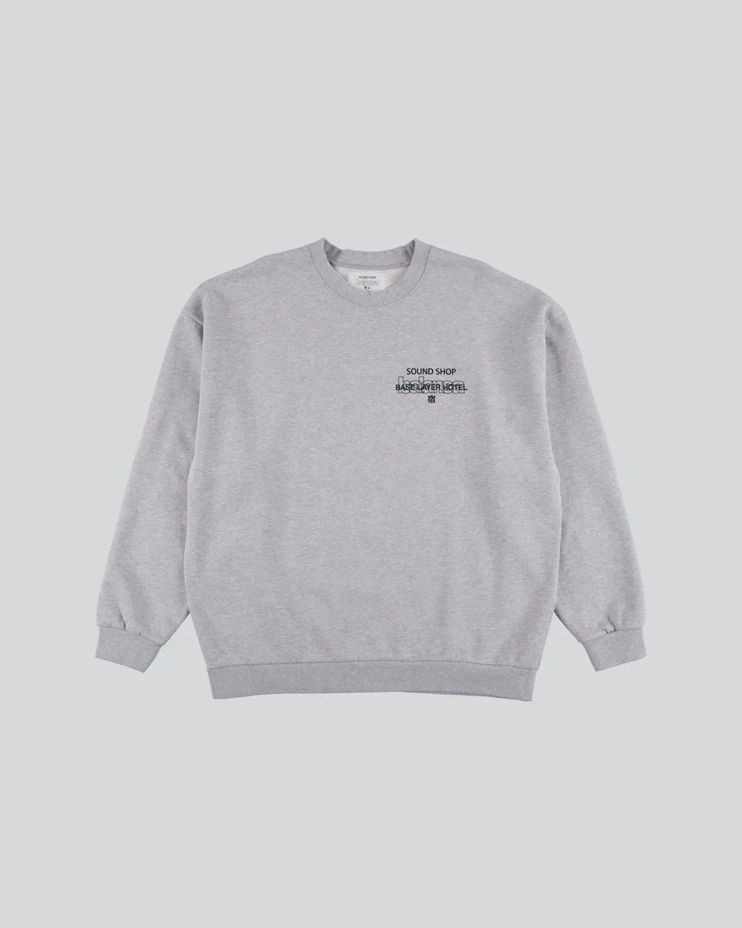 スウェットブラックモデル