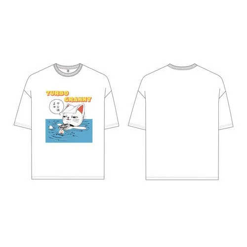 猫イラストTシャツ