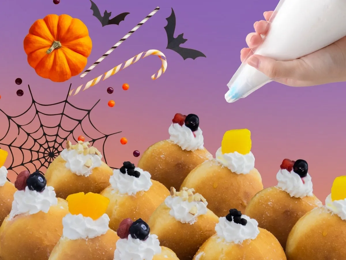 ハロウィーンをテーマにしたドーナツ