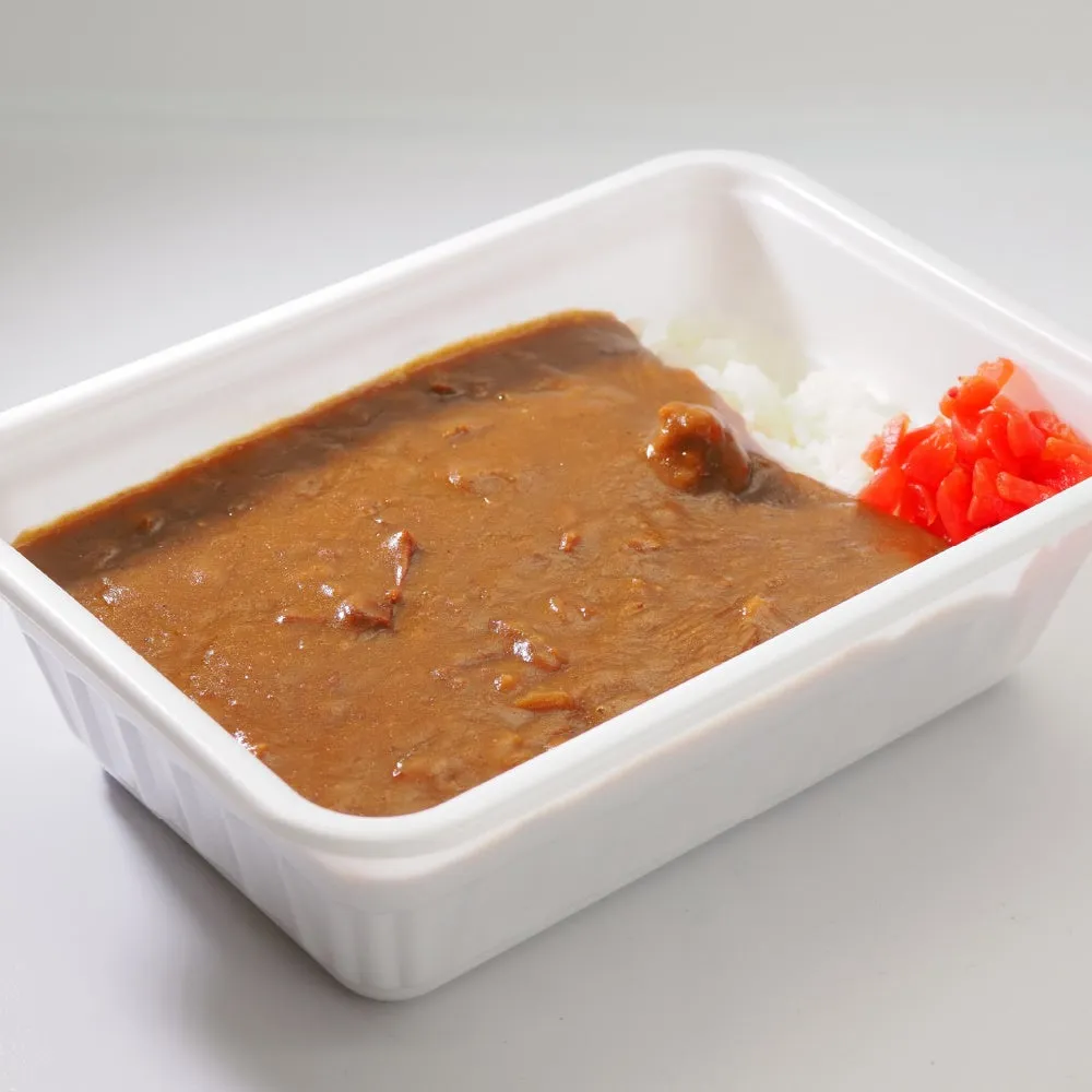 テイクアウトのカレーライス