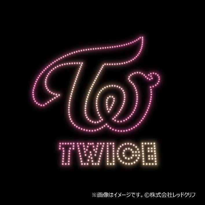 TWICE ロゴネオンサイン