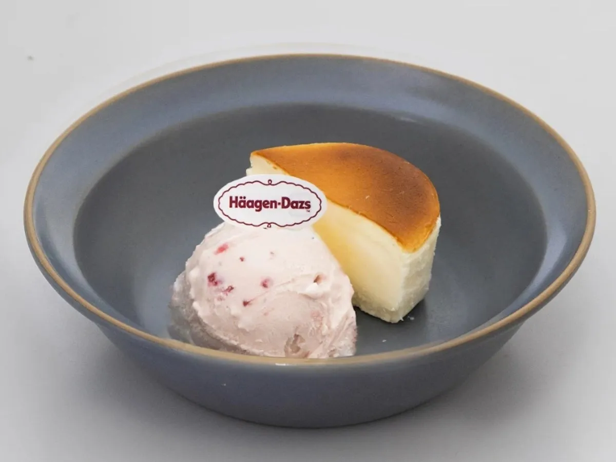 ハーゲンダッツとチーズケーキ