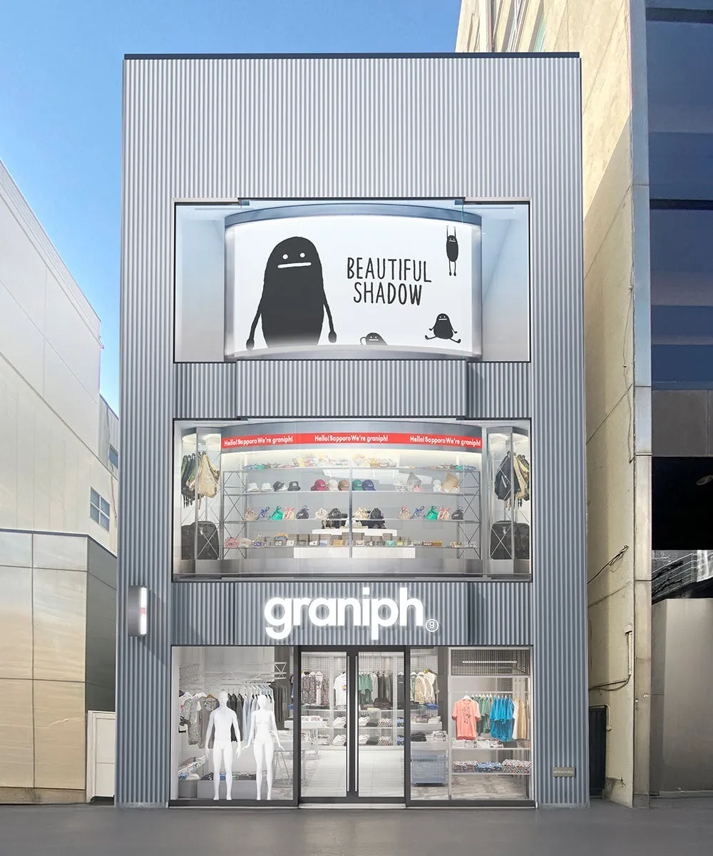 graniphの店舗の外観。