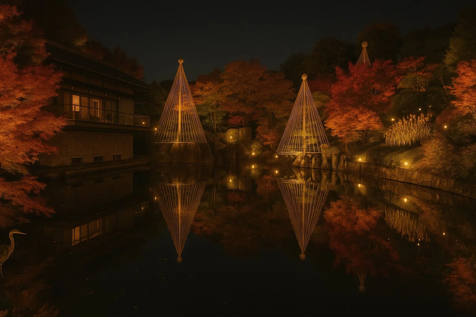 【目白庭園ライトアップ2025】紅葉と光が織りなす東京の秋体験『TERASU』完全ガイド