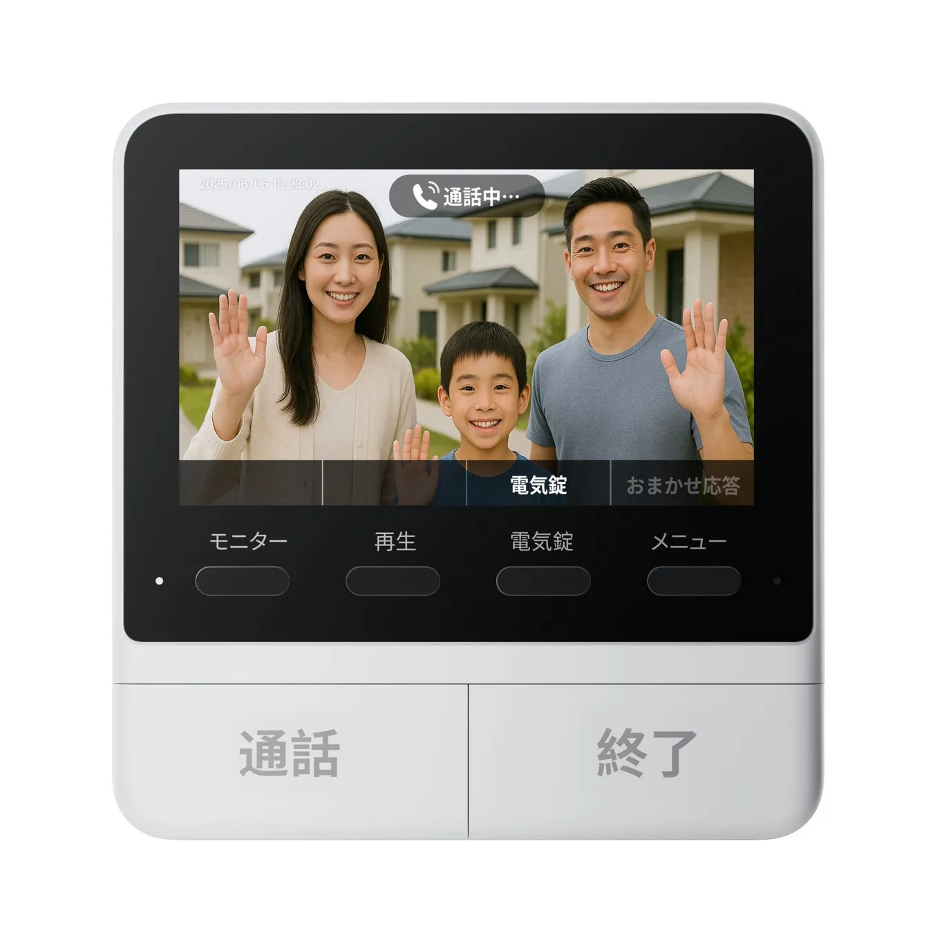 スマートテレビドアホン 拡張モニター