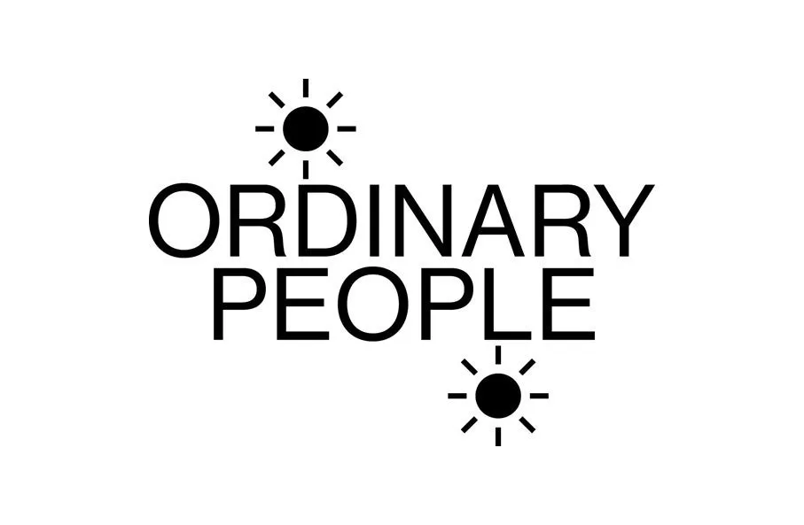 テキスト, 白黒, デザイン, 太陽, ORDINARY PEOPLE