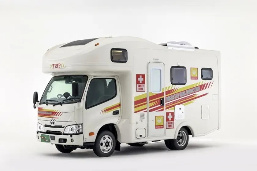 災害対策用のキャンピングカー「TRIP Shelter」