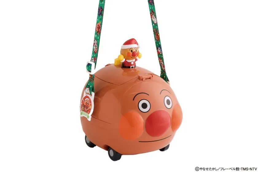 アンパンマンのキャラクターのクリスマスデザインのポップコーンバケツ
