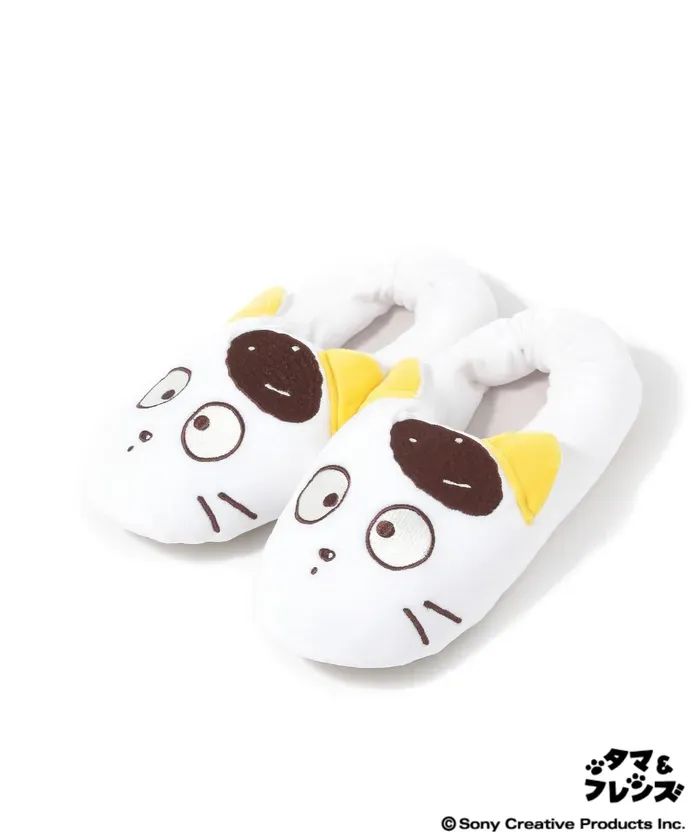 【タマ&フレンズ】顔つきルームシューズ