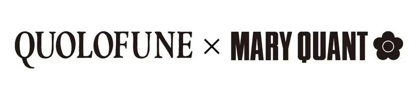 QUOLOFUNEとMARY QUANTのコラボレーションロゴ