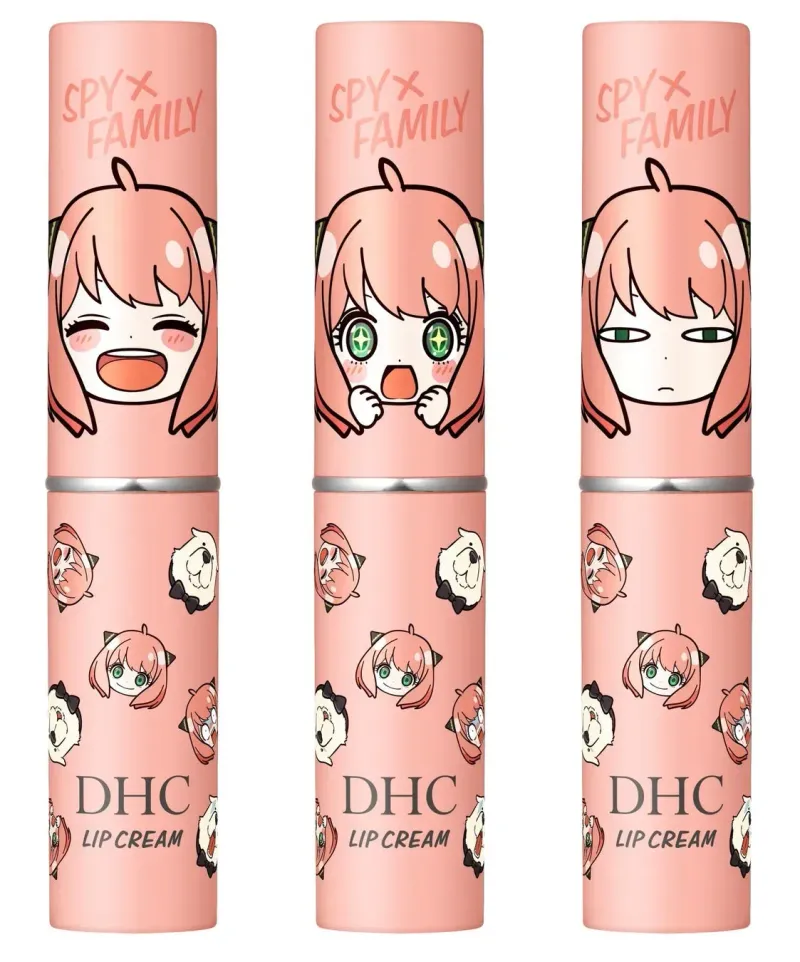 「DHC薬用リップクリーム」SPY×FAMILY！アーニャ限定で毎日ときめきチャージ♡